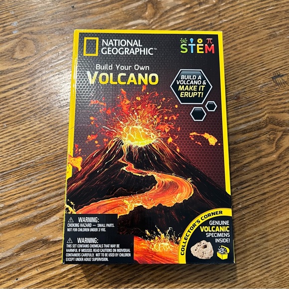 Nat Geo Build Your Own Volcano Science Project - Picture 1 of 2